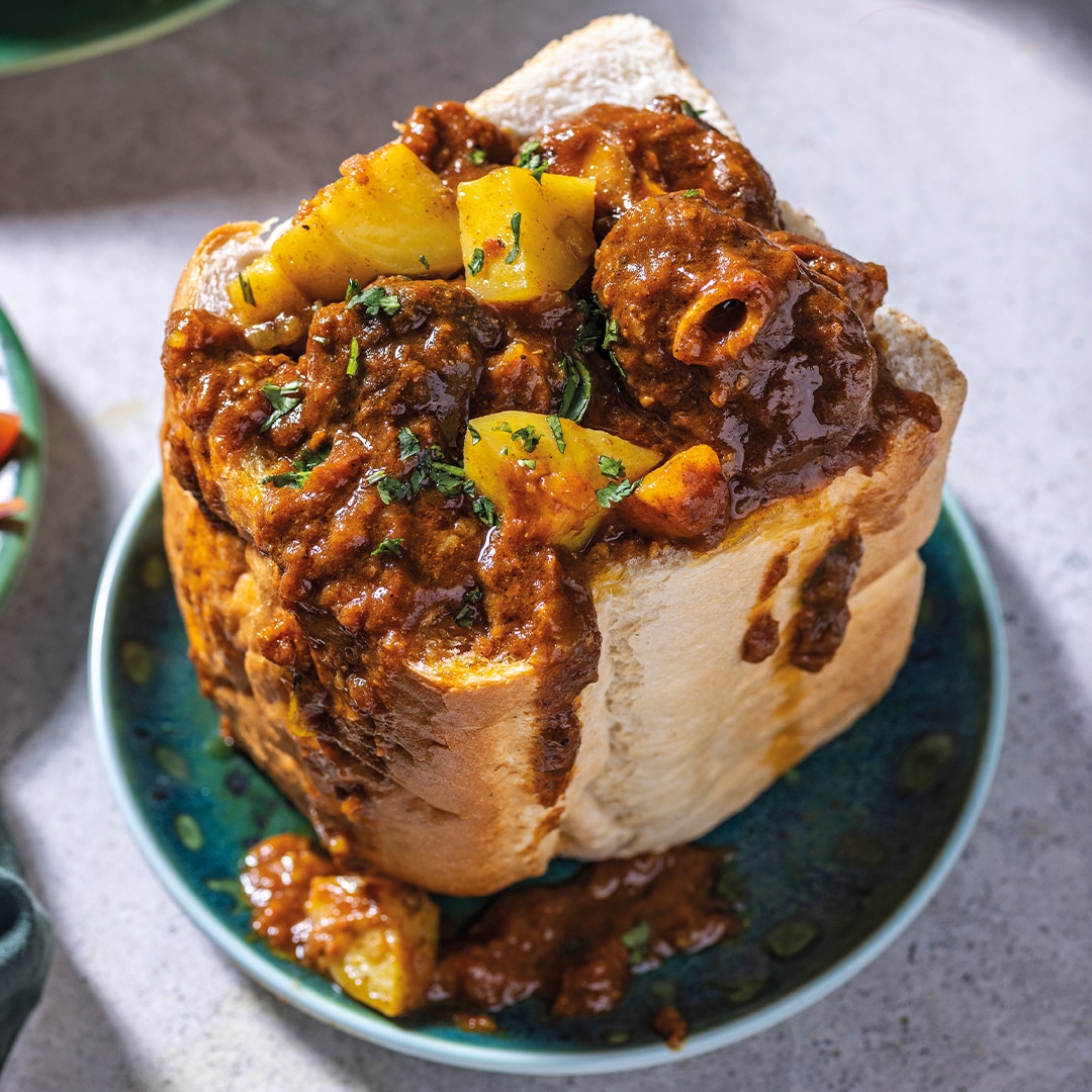 Read more about the article Durban curry bunny chow recipe