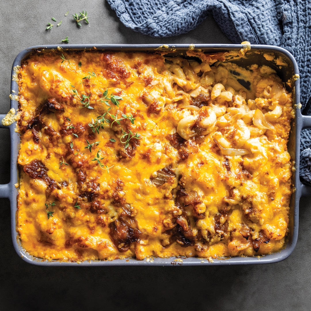 You are currently viewing French onion mac & cheese recipe