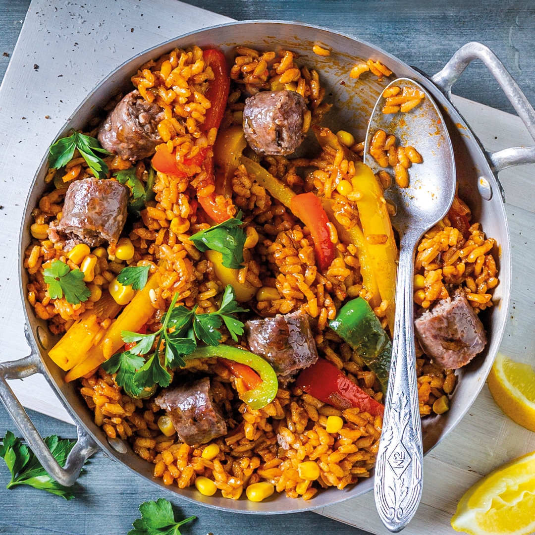 You are currently viewing South African almost-paella recipe