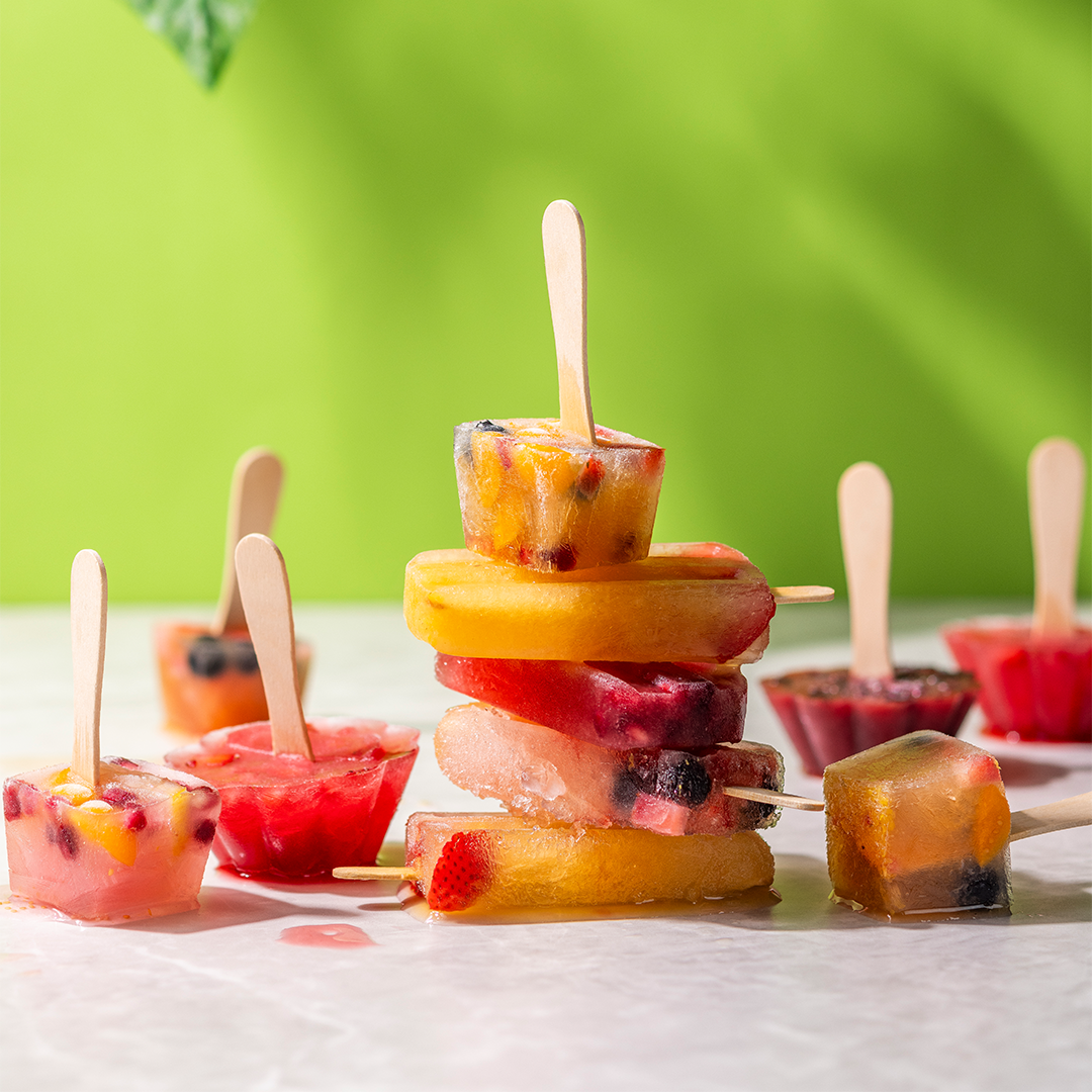You are currently viewing Fruity ice lollies 