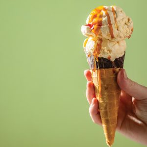 Read more about the article Smoky rooibos no-churn ice cream