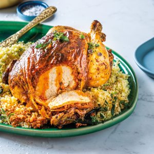 Read more about the article Chorizo and sage roast chicken 