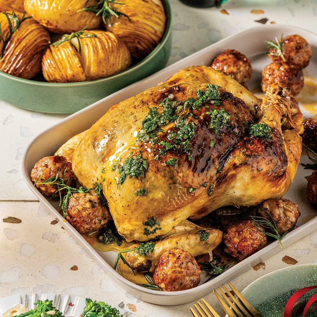 Read more about the article Stuffed roast chicken 