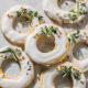 Butter biscuit wreaths 