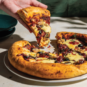 Read more about the article Sardine pizza with caramalised onions