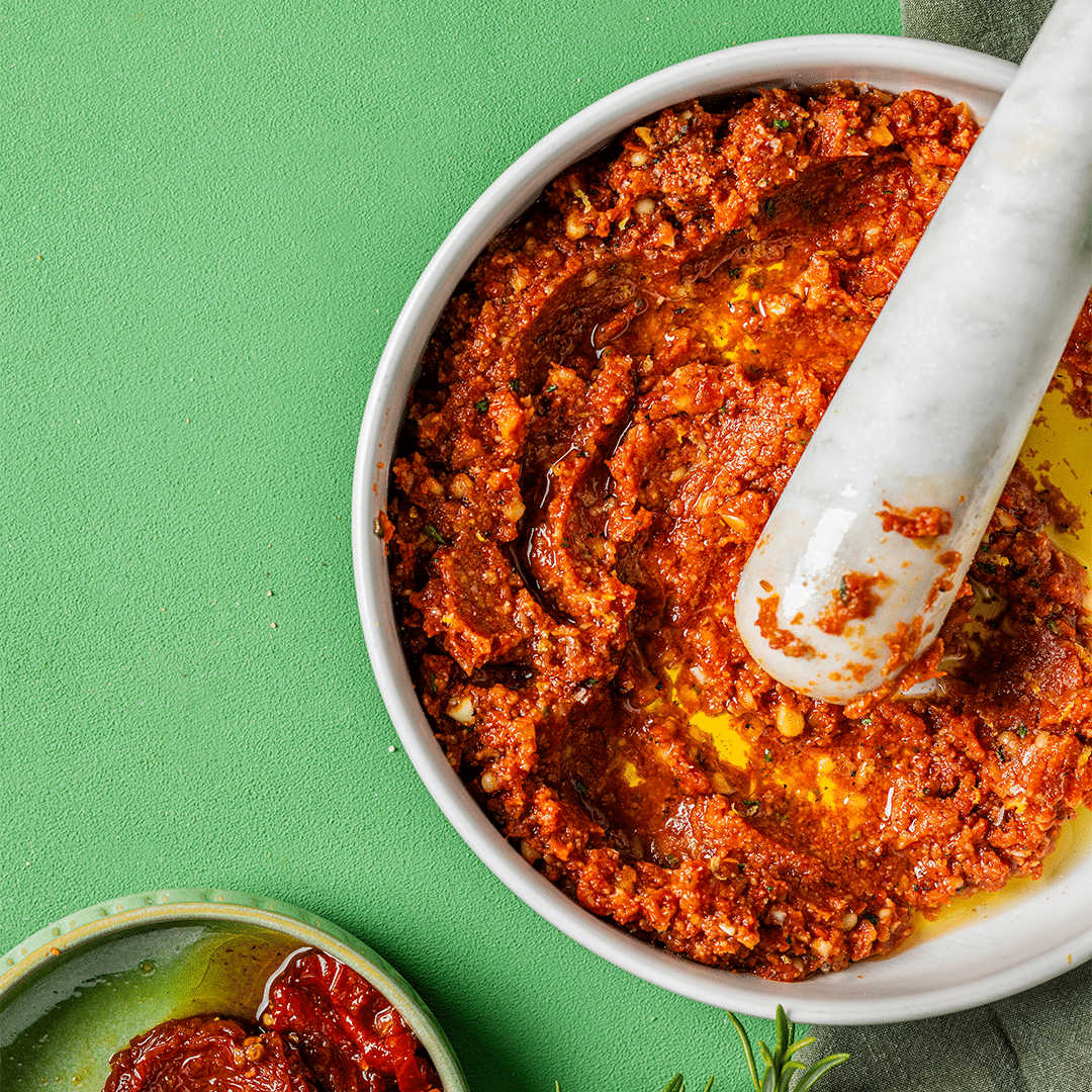 You are currently viewing Sun-dried tomato pesto