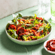 Marinated pepper, chorizo & chickpea salad
