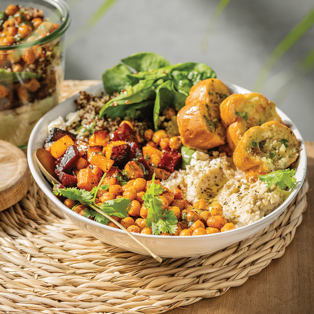 You are currently viewing Roast veggie & chickpea jar