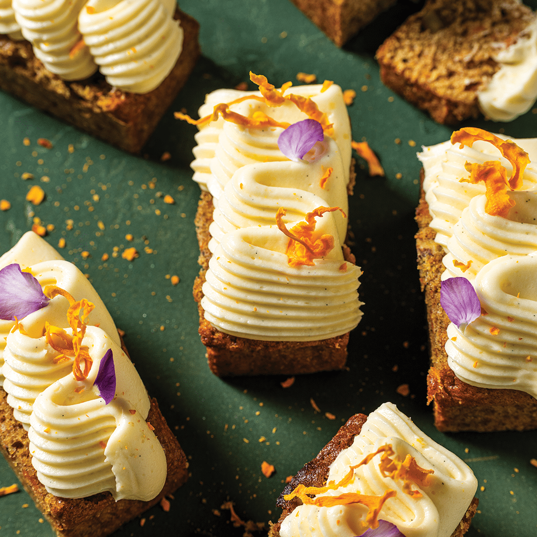 You are currently viewing Mini carrot cake loaves