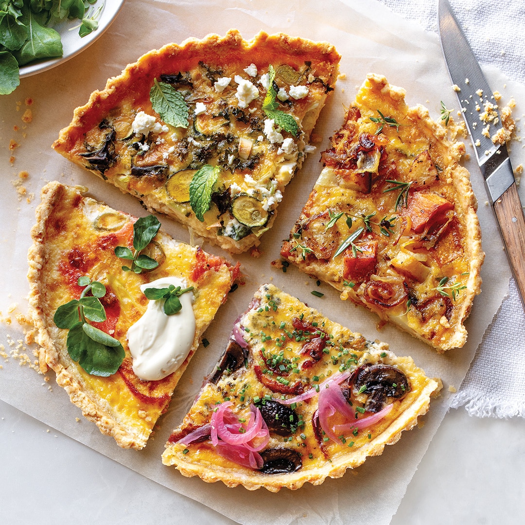 You are currently viewing Cheesy crust quiche