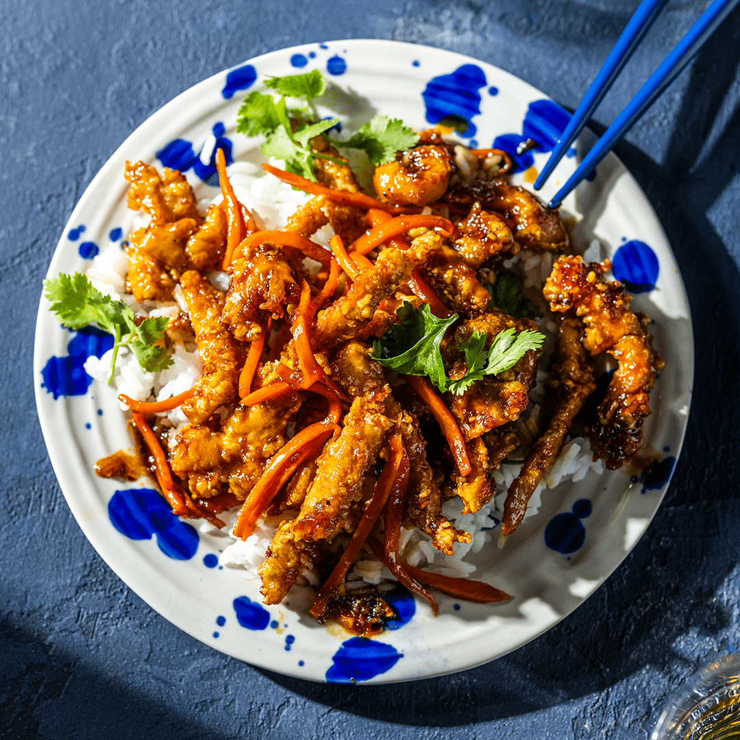You are currently viewing Crispy ginger chicken