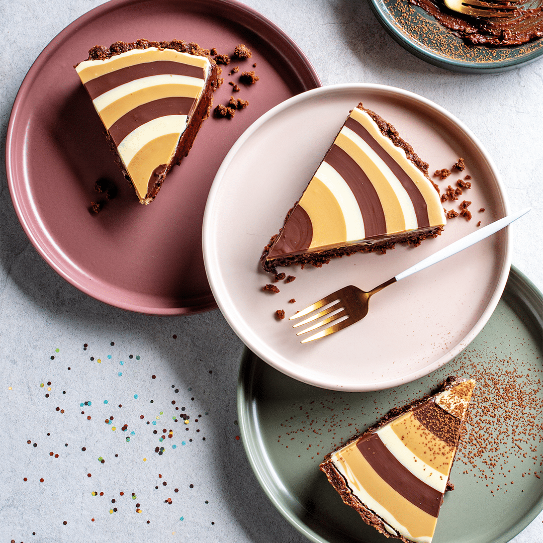 You are currently viewing Triple chocolate tart