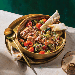 Read more about the article Mediterranean confit salmon