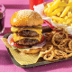 Spur double cheeseburger