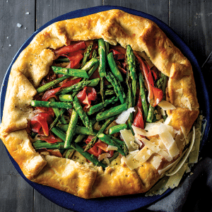 Read more about the article Asparagus & Proscuiutto Galette