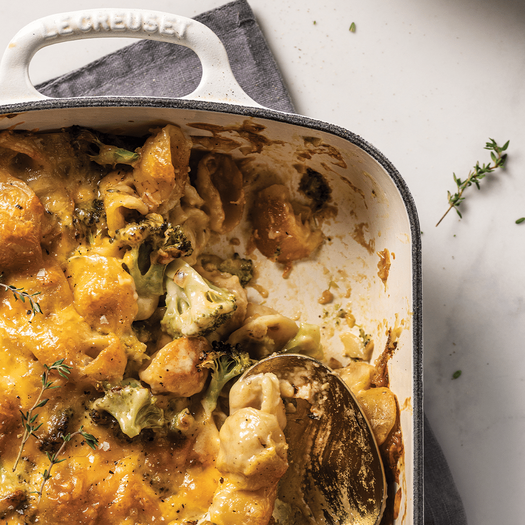 You are currently viewing Cheesy broccoli bake  