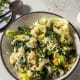 White Star Super Maize Meal with leafy greens