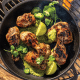 Mexican chicken asado with mojo sauce  