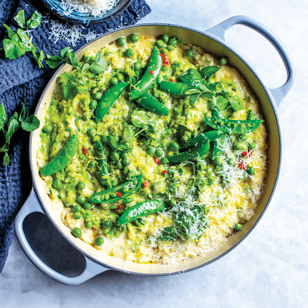 You are currently viewing Supper sorted: Spring pea risotto  
